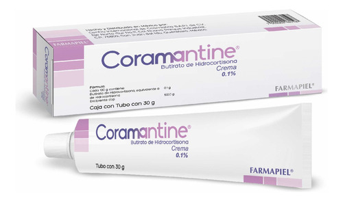 Coramantine Crema 0.1% 30g Tipo De Piel Normal