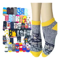 Comprar Soquetes Animados De Adulto Unisex - Pack X3 U.