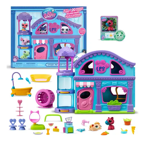 Littlest Pet Shop Playset - Lps Gen 7, Auténticas Figuras . Color
