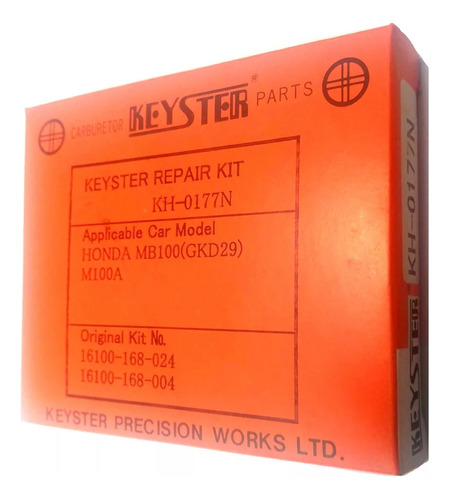 Kit Reparacion Carburador Keyster Japon Honda Mb 100