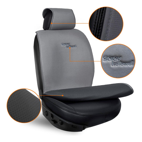 Funda De Asiento De Coche Toalla Microfibra Secado Rápido