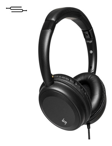 Auriculares Over-ear Cerrados Hi-fi Deluxe Stagg Shp3000h Color Negro