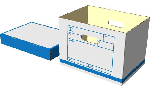 Archivadores - Cajas De Archivo Pasivo Cartón T15 - 03 - 02