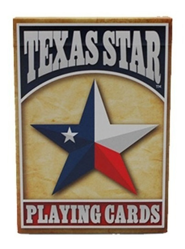 Baraja Poker Texas Star Naipes Cartas Magia / Alberico Magic