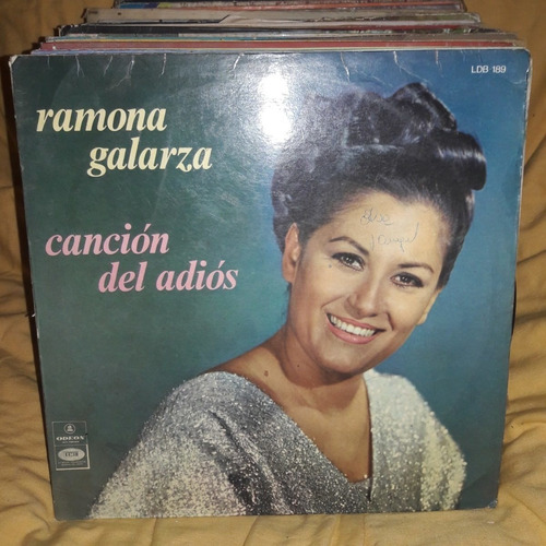 Vinilo Ramona Galarza Cancion Del Adios F2