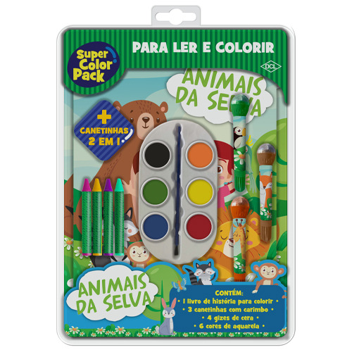 Super Color Pack - Animais Da Selva