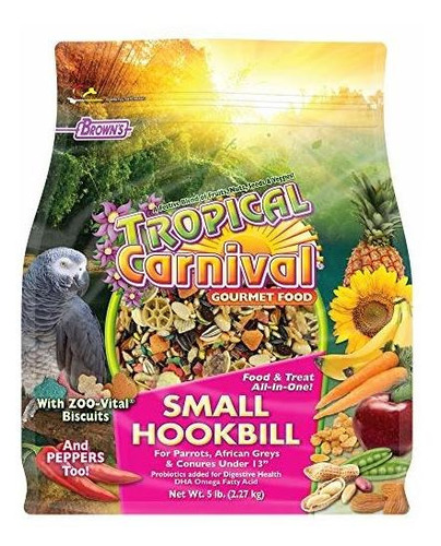 F. M. Carnaval Tropical De Alimentos Gourmet De Pájaro De Br