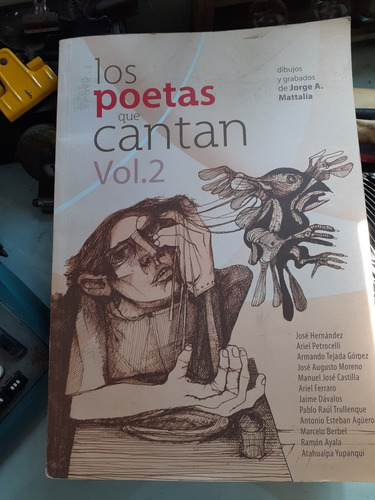 Los Poetas Que Cantan Vol 2- Dibujos Y Grabados J. Mattalía