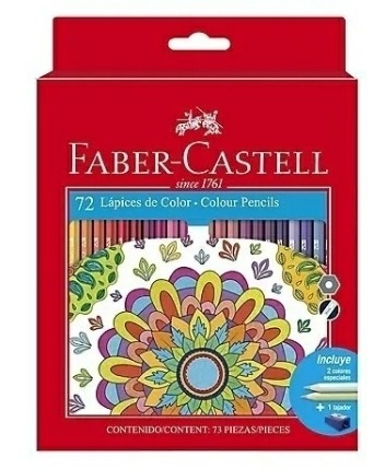 Colores  Faber  Castell  X  72  Unidades Original   100%