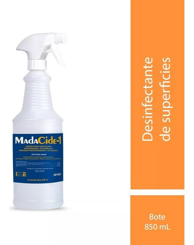 Desinfectante Hospitalario Viricida 850ml Mada-cide 