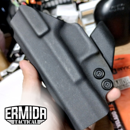 Coldre Velado Kydex Invictus Glock Compact = G19 G23 G25
