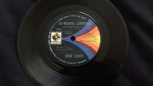 Single Mike Laure - La Negrita Cumbiera. L