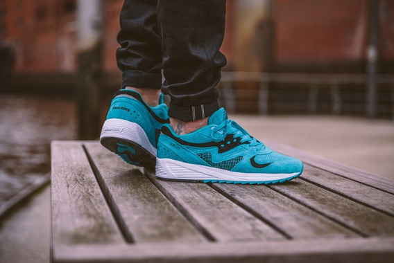 saucony grid 8000 aquamarine