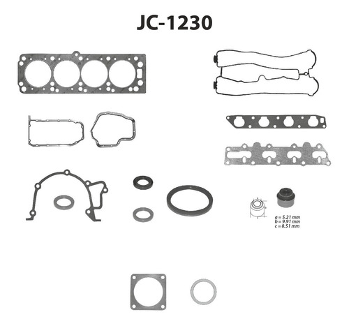 Juego Completo Chevrolet Astra 2004-2005 2.4 Tf Victor