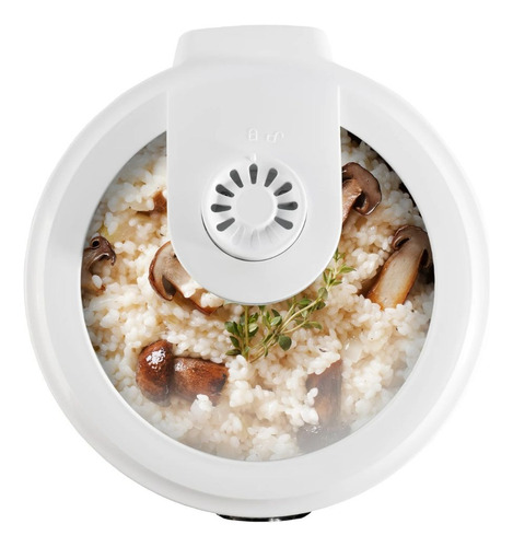 Arrocera Aroma Profesional Multifunción Digital 20 Tazas Color Blanco Frecuencia 60 Hz