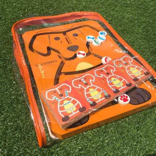 Imagem 5 de 9 de Brinquedo Educativo Jogo Labirinto Animal Crianças