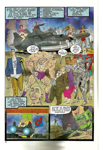 Marshal Law - Parte 04 De 06 (marvel Comics) (complete Sua Coleção) (Usado)