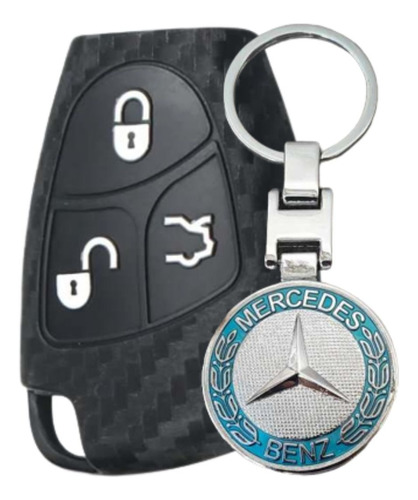 Protector Funda Llave Mercedes Benz 3 Botones 100%nuevo.