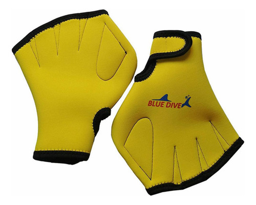 Guantes De Natación Con Palas Palmeadas Resistentes Al Agua