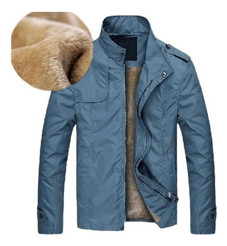 Chaqueta Gruesa Para Hombres Con Forro Y Chaqueta Polar