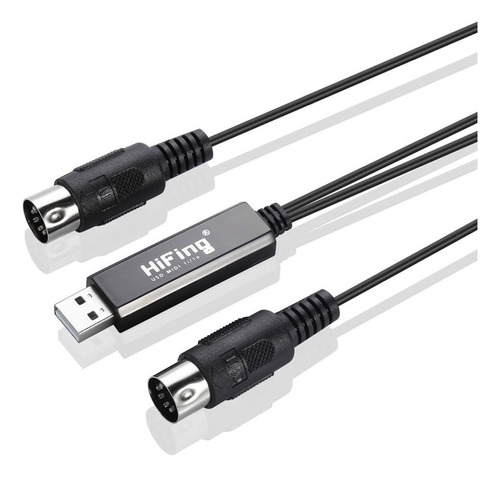 Cable Adaptador Hifing De 5 Pines Pc A Teclado Musical