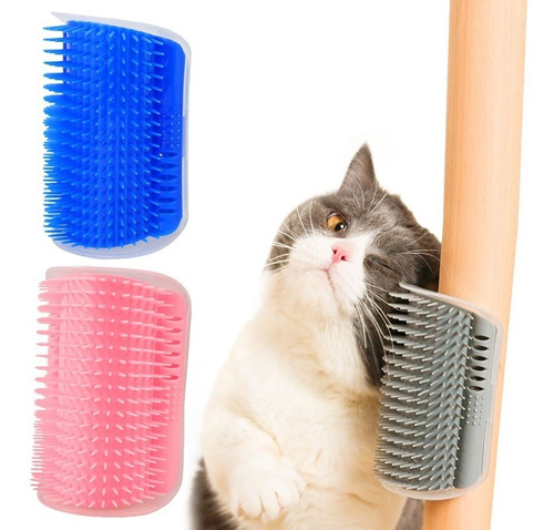 Rascador Esquinero Gatos Hierba Catnip Self Groomer Catit 