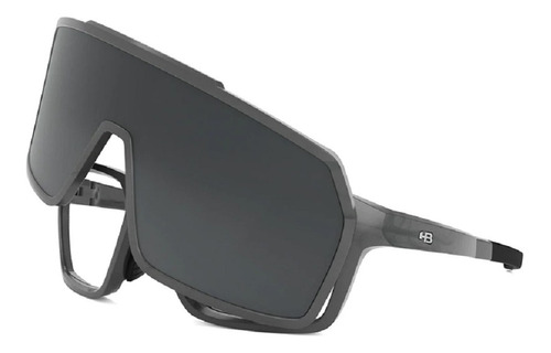 Oculos De Sol Hb Presto Clip On Graphene Black Gray