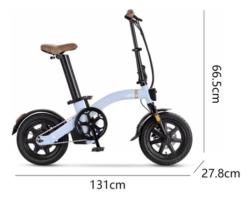 Yadea Ufos 350w: Bicicleta Eléctrica Urbana 25km/h