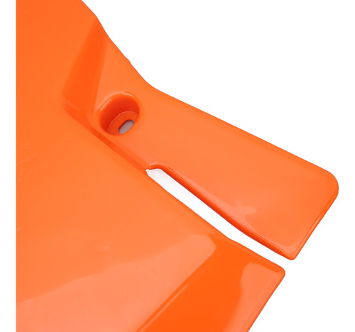 Placa De Matrícula Delantera De Moto Naranja De Plástico Abs