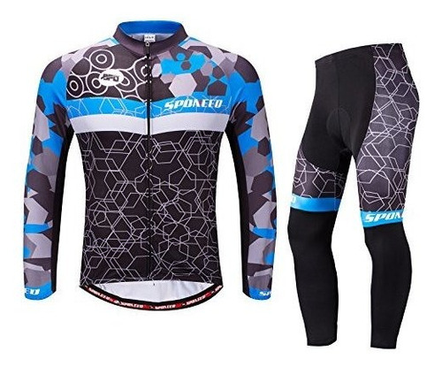 Conjunto Ciclismo Largo Para Hombre