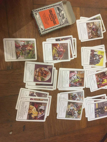 Mazo Cartas Shakespeare Game Únicas En El Sitio