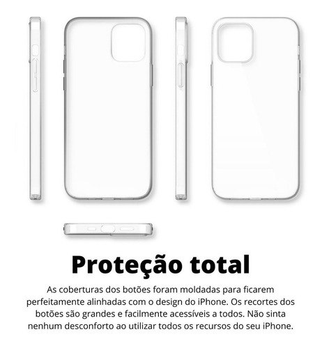 Capa Capinha P/ iPhone 12 12 Pro Trnsporete