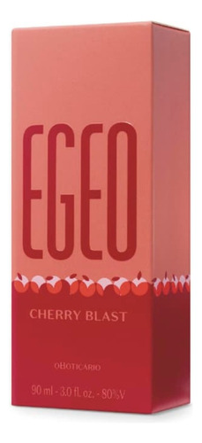 Egeo Cherry Blast Deo Colônia 90ml O Boticário E Hidratante Corporal Eudora Instance Cereja E Amêndoas 400ml Combo Com Sacola O Boticário