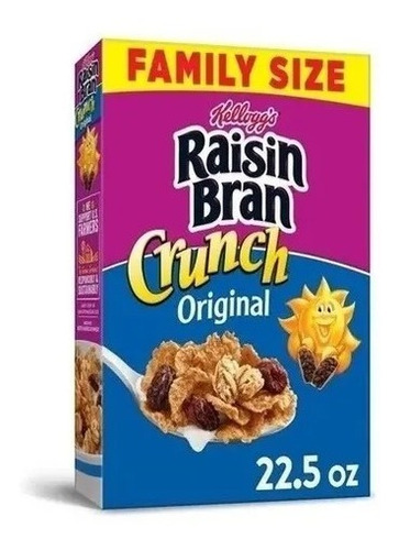 Cereal Kellogg's Raisin Bran Crunch Original 637g Importado