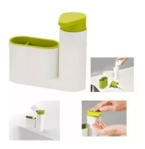 Dosificador Dispenser Jabon Detergente Pileta 2 En 1 Oferta! *** Ilumina-2 *** Mercadolider Platinum Importadores!