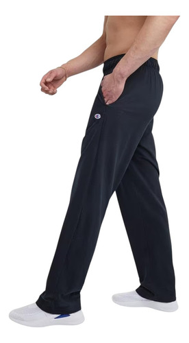 Pants Champion Hombre Sport Azul Entrenamiento