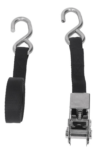 Correas De Amarre Con Trinquete, 1 Pulgada, 25 Mm, Negras, A