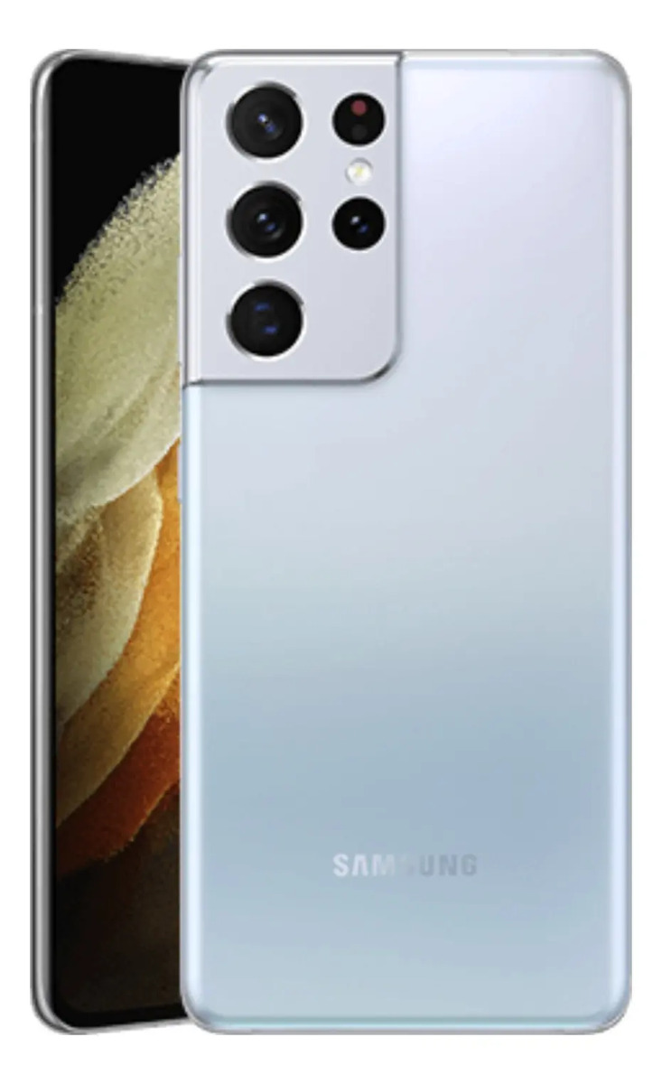 Samsung Galaxy S21 Ultra 5G 5G 128 GB phantom silver 12 GB RAM