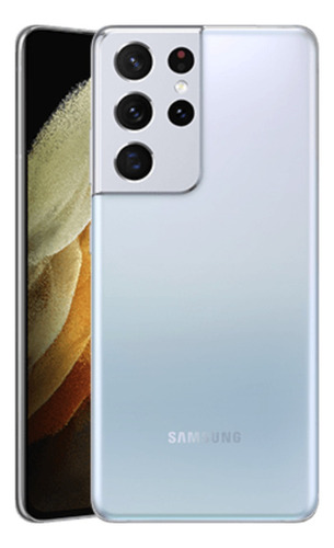 Samsung Galaxy S21 Ultra 5G 5G 256 GB phantom silver 12 GB RAM - Excelente (Reacondicionado)