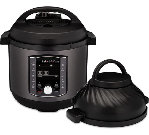 Olla Eléctrica Instant Pot, Pro Crisp Xl, 7,5 L, Negro