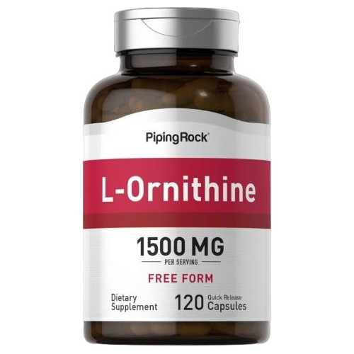 L-ornitina 1500 Mg 120 Cápsulas