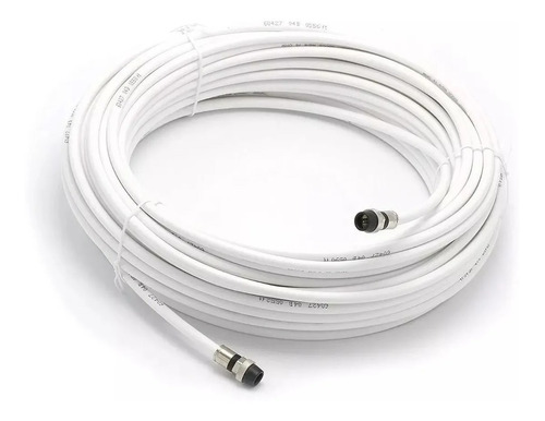 Coaxil Rg6 Armado X 25m Blanco Directv Imagen Full Hd 100%