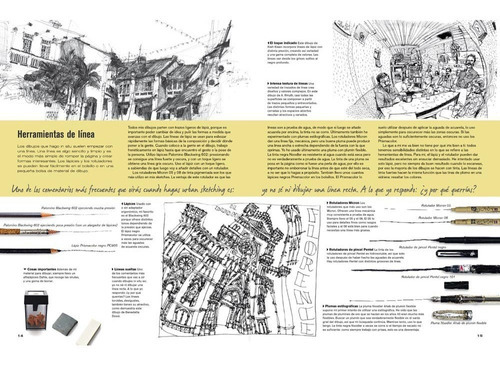 Urban Sketching Guía Completa de Técnicas de Dibujo Urbano Guía Completa de Técnicas de Dibujo Urbano Editorial Gustavo Gili en Español Tapa Blanda