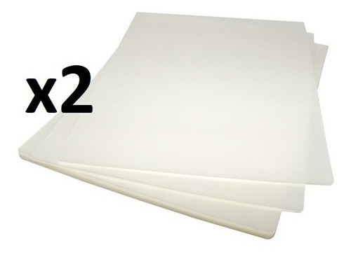 Imagen 1 de 2 de 100 Laminas De Plastificar Carnet Cedula 175 Micrones 65x90