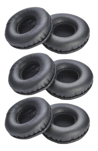 Reemplazo Almohadillas Audifonos Funda Audífonos 6pz 60mm