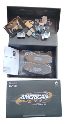 Pastillas Freno Toyota Burbuja Tras. American Black Cerámica