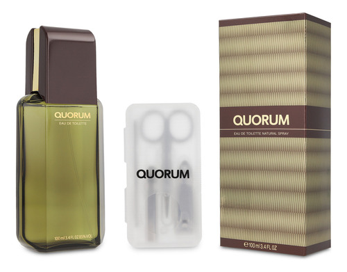 Quorum 100ml Edt Spray / Kit Manicure