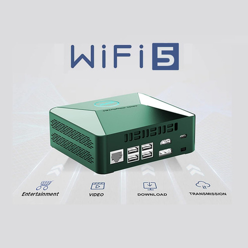 Czbrth Mini Pc, Mini Computadora Con Celeron Ngb Ddr4 128gb