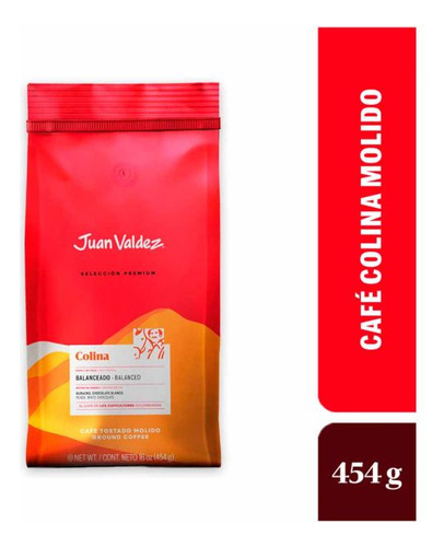 Café Juan Valdez Colina Molido Col8