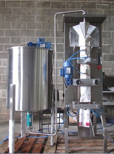 Máquina Envasadora De Geladinho + Tanque E Bomba